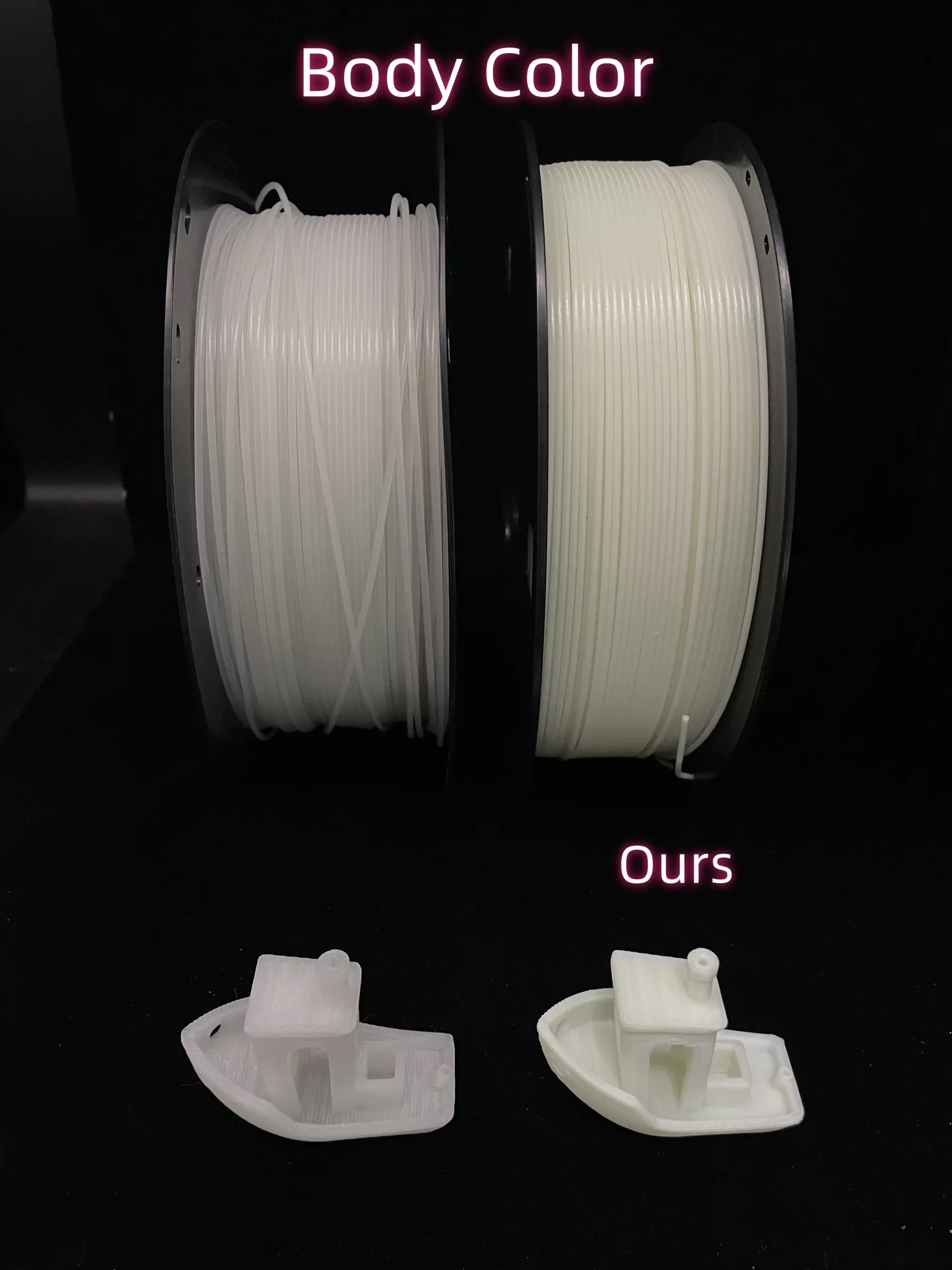 3d 필라멘트 본체 색상 1 크기 조정