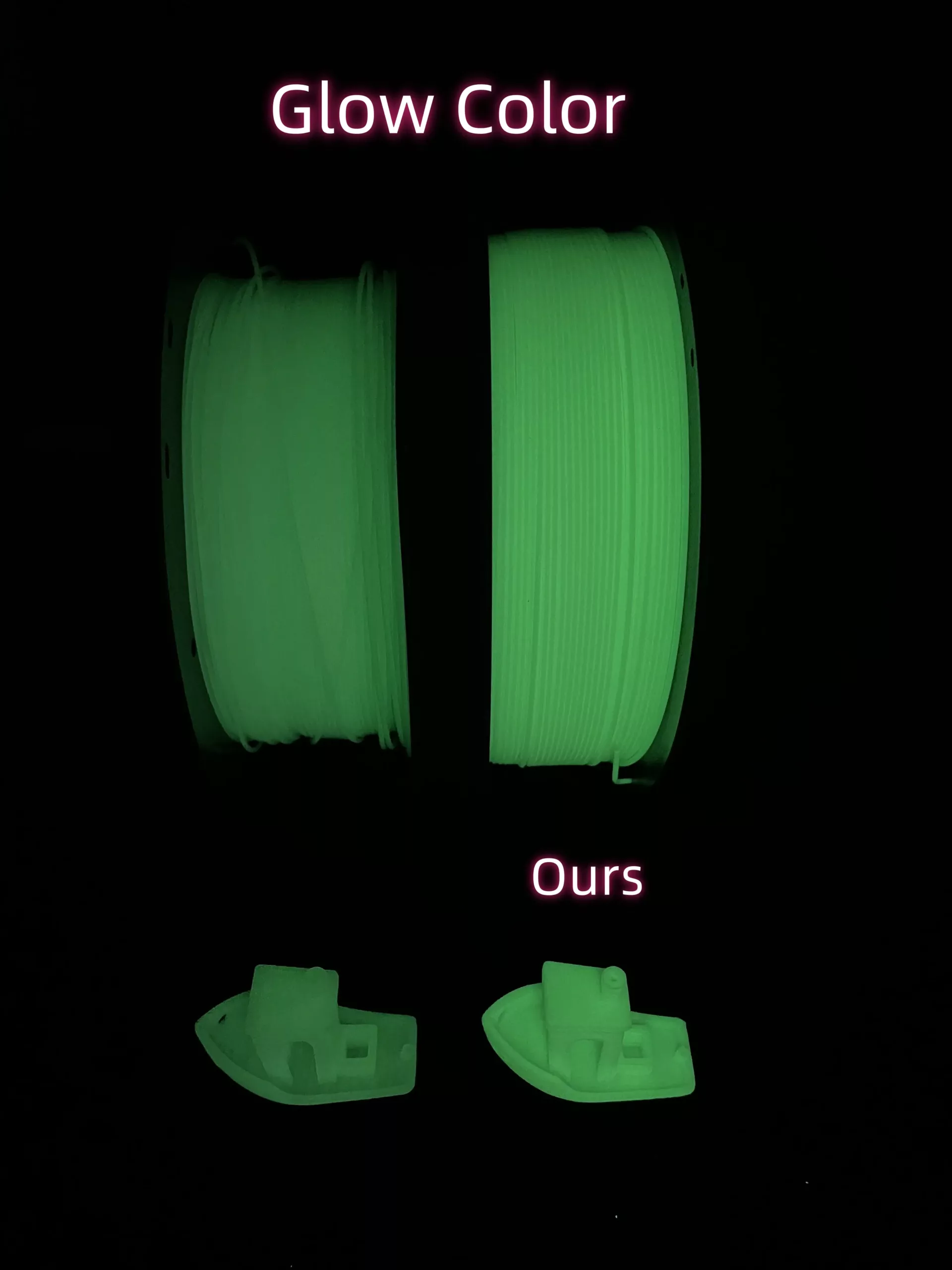 3d 필라멘트 글로우 컬러1 크기 조정